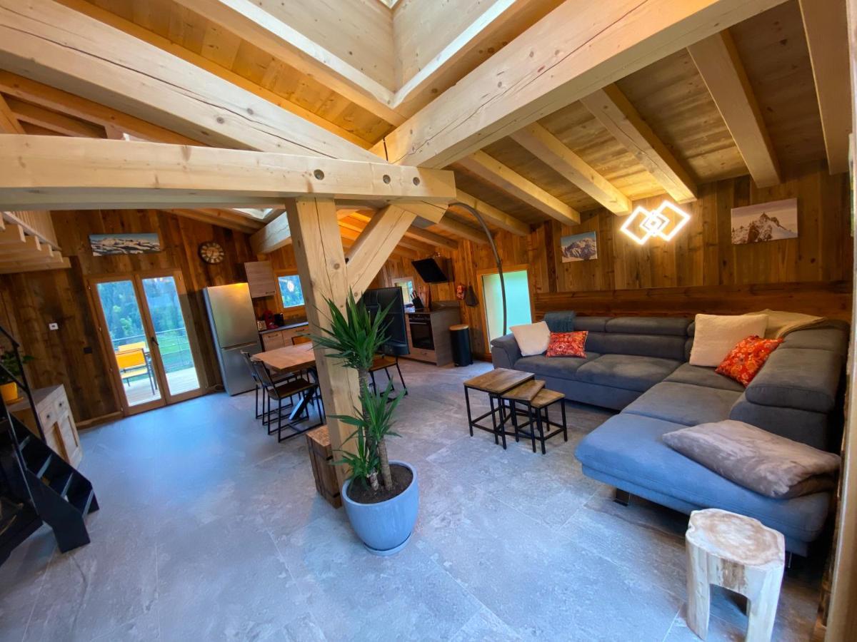 Chalet Du Champel Jacuzzi Сен-Жерве-ле-Бен Екстериор снимка