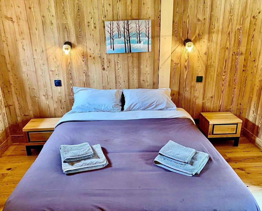 Chalet Du Champel Jacuzzi Сен-Жерве-ле-Бен Екстериор снимка