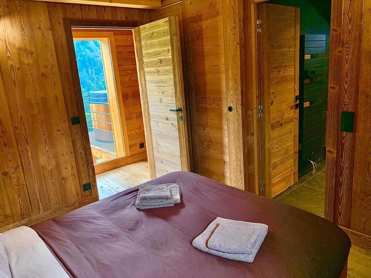 Chalet Du Champel Jacuzzi Сен-Жерве-ле-Бен Екстериор снимка