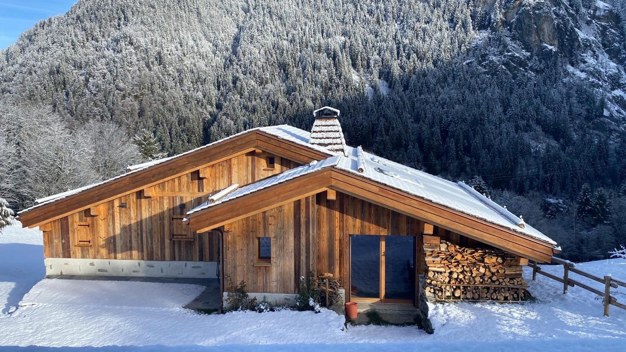 Chalet Du Champel Jacuzzi Сен-Жерве-ле-Бен Екстериор снимка